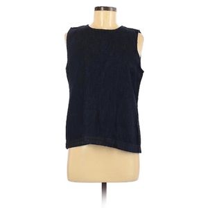 Denim Sleeveless Blouse